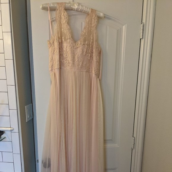 BHLDN Blush "Samantha" dress by Hitherto - Picture 5 of 8